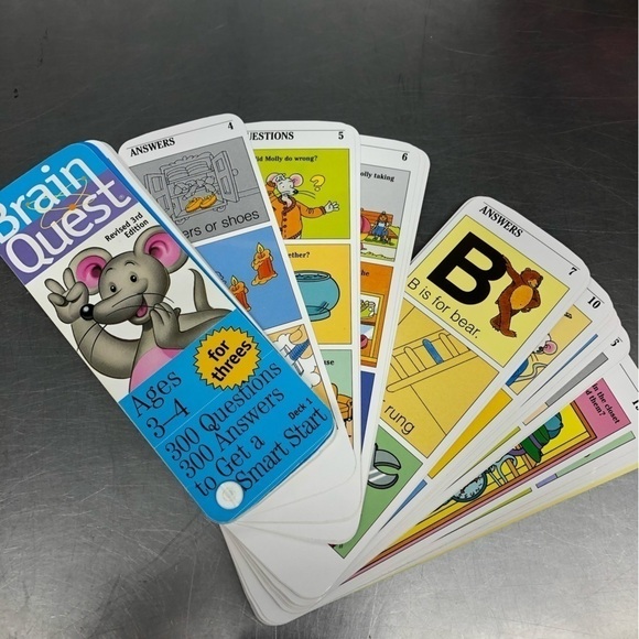 Brain Quest for 3-4 year olds - Picture 5 of 5